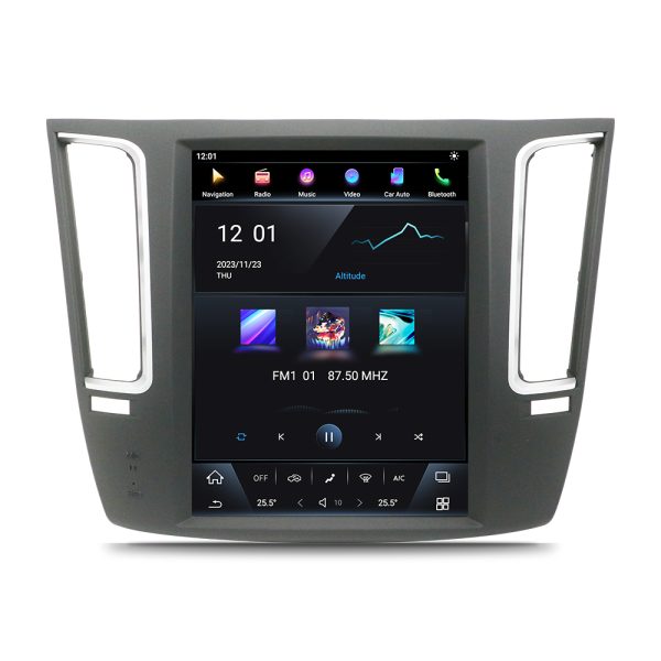 For Maserati Levante 2015-2021 IPS Touch-Screen Android Navigation System Android 13 GPS BT Wifi 4G LTE Camera CarPlay